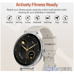 MT510 Smart Watch 1.32" AMOLED IPX68 with BT Calls Sports HR BP BO - Rose Gold - Image 4